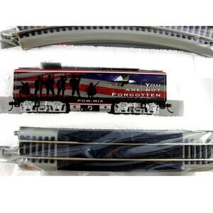 F7B Diesel • Hawthorne Village POW-MIA You Are Not Forgotten w/Bachmann HO Track